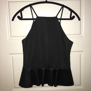 Topshop black tank